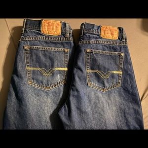 John B Stetson jeans 1520 standard straight leg 34x36
